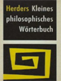 Image of Herders Kleines Philosophisches Wörterbuch