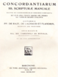 Image of Concordantiarum SS. Scripturæ Manuale