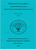 Menggali Nilai Slametan Dalam Budaya Jawa (Sebuah Upaya Mengembangkan Teologi Kontekstual)