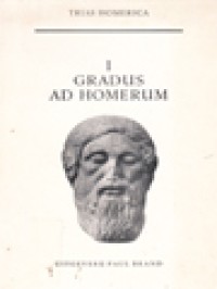 Image of Trias Homerica I: Gradus Ad Homerum
