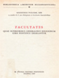 Facultates: Que Superioribus Generalibus Religionum Iuris Pontificii Delegantur