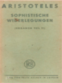 Image of Sophistische Widerlegungen (Organon Teil VI)