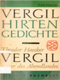Image of Vergil Hirtengedichte: Vergil Vater Des Abendlandes