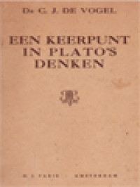 Image of Een Keerpunt In Plato's Denken: Historisch-Philosophische Studie