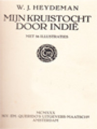 Image of Mijn Kruistocht Door Indië: Met 56 Illustraties