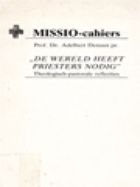 Image of De Wereld Heeft Priesters Nodig: Theologisch Pastorale Reflecties