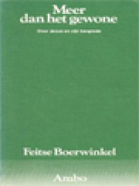 Image of Meer Dan Het Gewone: Over Jezus En Zijn Bergrede