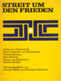 Image of Streit Um Den Frieden / Werner Beck, Reinhard Schmid (Herausgegeben)