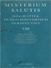 Image of Mysterium Salutis Dogmatiek In Heilshistorisch Perspectief VIII: De Zondige Mens Tot Heil Geroepen