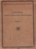 Auswahl Aus Ciceros Philosophischen Schriften, Text A