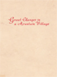 Image of Great Changes In A Mountain Village: A Novel In Two Volumes (I)