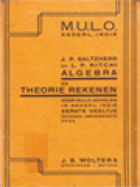Image of Algebra En Theorie Rekenen: Voor MULO-Scholen In Nederlandsch Indië I
