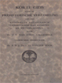 Image of Korte Gids Voor De Prehistorische Verzameling Van Het Koninklijk Bataviaasch Genootschap Van Kunsten En Wetenschappen