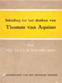 Image of Inleiding Tot Het Denken Van Thomas Aquino