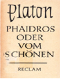 Image of Phaidros Oder Vom Schönen