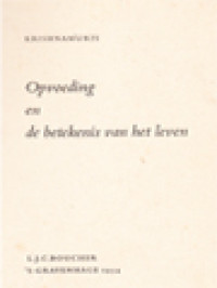 Image of Opvoeding En De Betekenis Van Het Leven