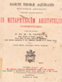 Image of In Metaphysicam Aristotelis: Commentaria