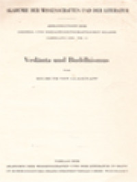 Image of Vedanta Und Buddhismus