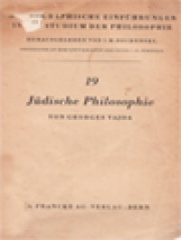 Image of Jüdische Philosophie