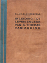 Image of Inleiding Tot Leven En Leer Van S. Thomas Van Aquino