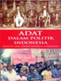 Image of Adat Dalam Politik Indonesia / Jamie S. Davidson, David Hneley, Sandra Moniaga (Editor)