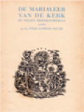 De Marialeer Van De Kerk: In Negen Preekschema's