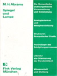 Image of Spiegel Und Lampe: Romantische Theorie Und Die Tradition Der Kritik
