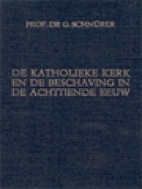 Image of De Katholieke Kerk En De Beschaving In De Achttiende Eeuw