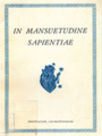 Image of In Mansuetudine Sapientiae (James 3:13): Miscellanea In Honor Of Bartolomé Maria Xiberta, O.Carm / Redemptus Maria Valabek (Edited)