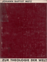 Image of Zur Theologie Der Welt