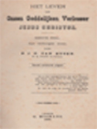 Image of Het Leven Van Onzen Goddelijken Verlosser Jesus Christus I: Zijn Verborgen Leven