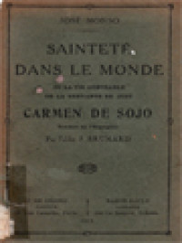 Image of Sainteté Dans Le Monde: Carmen De Sojo De Anguera