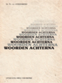 Image of Woorden Achterna