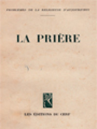 Image of La Prière: Problèmes De La Religieuse D'aujourd'hui