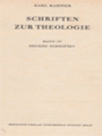 Image of Schriften Zur Theologie IV: Neuere Schriften