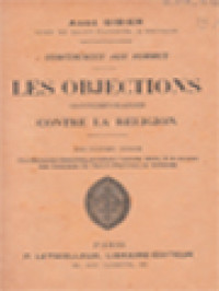 Image of Les Objections Contemporaines Contre L'église II