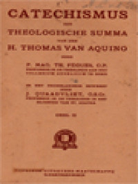 Image of Catechismus Der Theologische Summa Van Den H. Thomas Van Aquino II