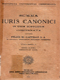Image of Summa Iuris Canonici I: In Usum Scholarum Concinnata