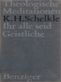 Image of Ihr Alle Seid Geistliche