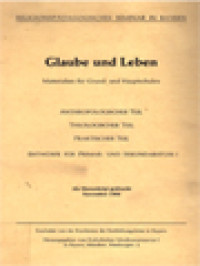 Image of Glaube Und Leben: Materialien Für Grund-Und Hauptschulen