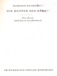 Image of Die Mutter Des Herrn: Ein Brief Und Darin Ein Entwurf