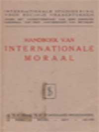 Image of Handboek Van Internationale Moraal