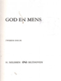 Image of Theologische Peilingen II: God En Mens