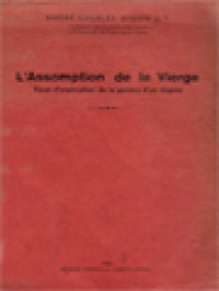 Image of L'Assomption De La Vierge: Essai D'explication De La Genèse D'un Dogme