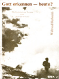 Image of Gott Erkennen - Heute? Meditationen Zu Texten Von Juan De La Cruz