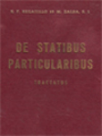 Image of De Statibus Particularibus: Tractatus