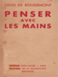 Image of Penser Avec Les Mains