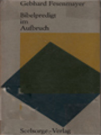 Image of Bibelpredigt Im Aufbruch: Versuche Zur Erneuerung Der Biblischen Verkundigung