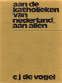 Image of Aan De Katholieken Van Nederland Aan Allen