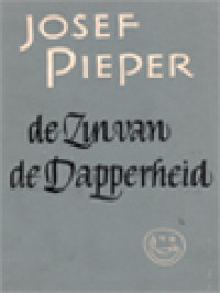 Image of De Zin Van De Dapperheid